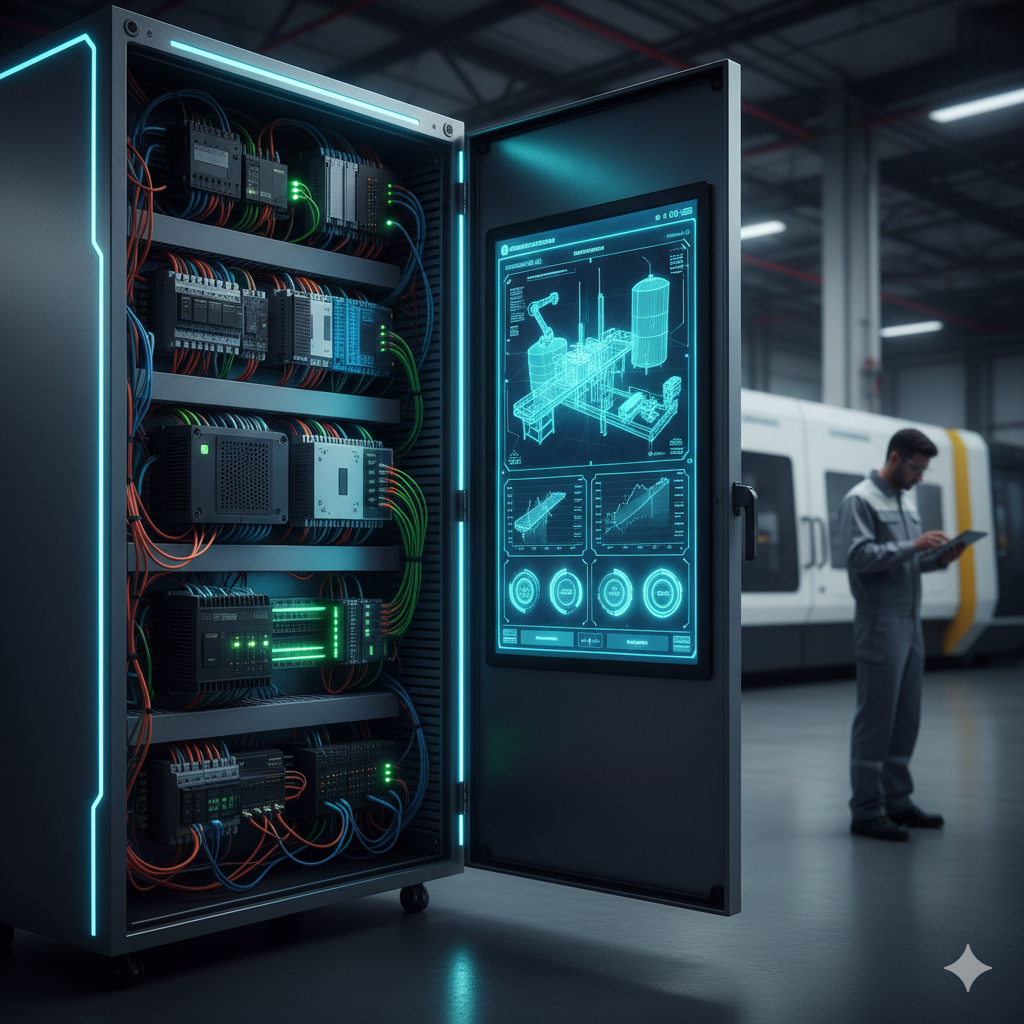 PLC SCADA görseli